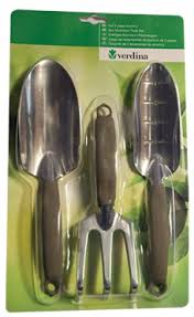 Set unelte gradina Verdina - lopatica, plantator, cultivator